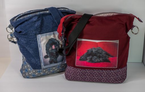 customizable bag, personalized bag, cross-body bag, cross body purse, photo purse, photo art, washable bag, handmade bag