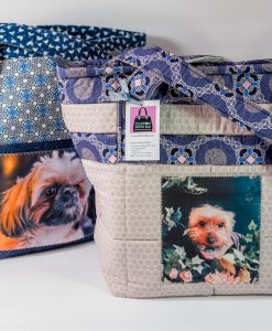 customizable bag, personalized bag, tote, photo tote, photo art, washable bag, handmade bag