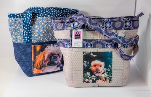 customizable bag, personalized bag, tote, photo tote, photo art, washable bag, handmade bag